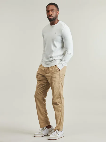 Nohavice Polo Ralph Lauren béžová