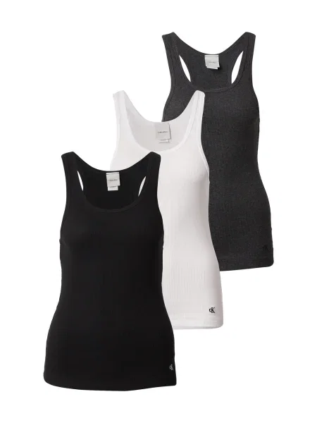 Calvin Klein Underwear Set 3 topuri Colorat alb