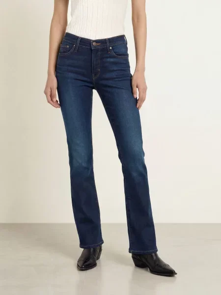 Levi's® Jeansy Bootcut Shaping Bootcut Fit blau