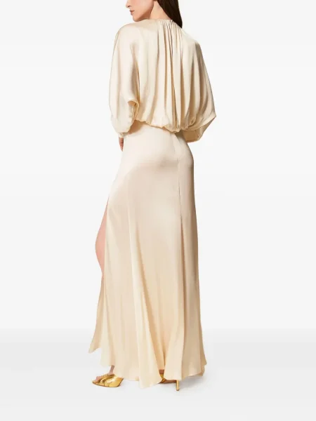 Rochie Twinset din satin de costum