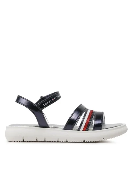 Tommy Hilfiger Sandale Stripes Velcro M Bleumarin