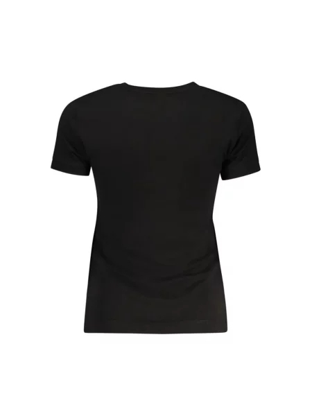 T-shirt GUESS Ss Cn Mini Triangle Black XS czarna