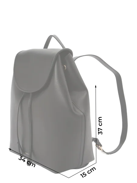 Calvin Klein Rucsac FOIL LOGO LARGE FLAP BACKPACK' negru