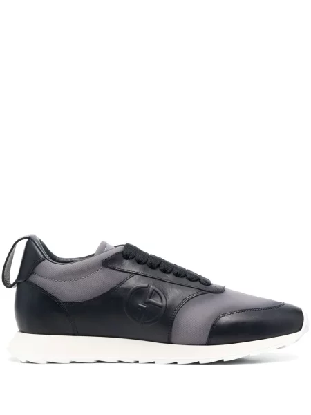 Sneakerși Giorgio Armani gri