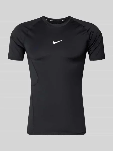 Koszulka treningowa Nike Pro Dri-Fit Tight SS Fitness black/white czarna