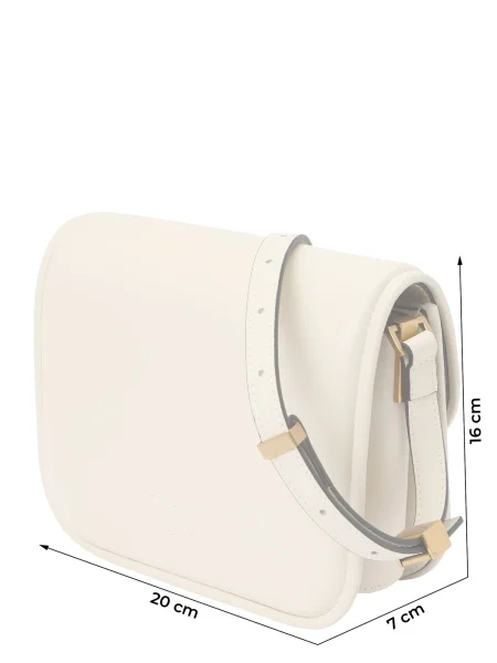 Rankinė PINKO Love Box Bag Fl Mini Écru balta