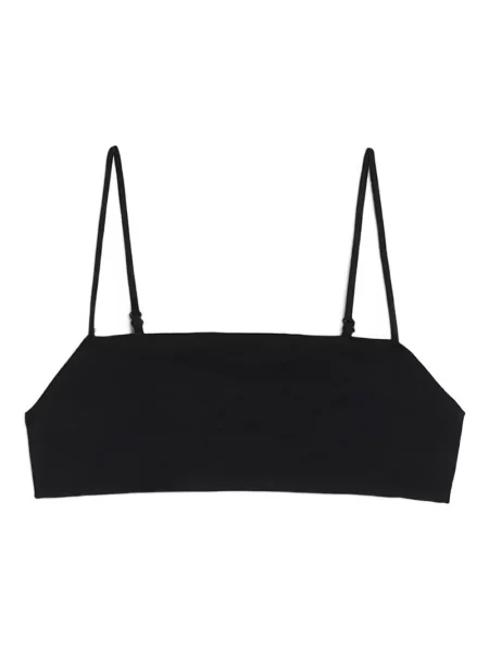 Bikini Jil Sander din jerseu negru