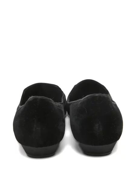 Pantofi loafer Rene Caovilla de catifea negru
