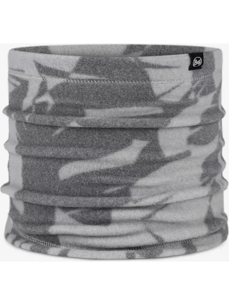 Komin Buff Polar Prints ciemnoszary biały