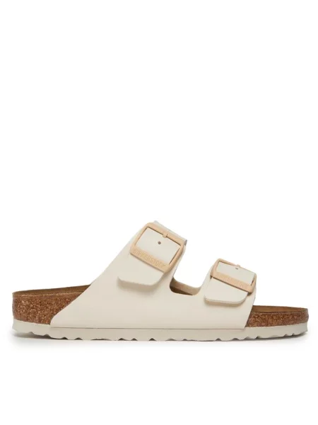 Klapki Birkenstock beżowe