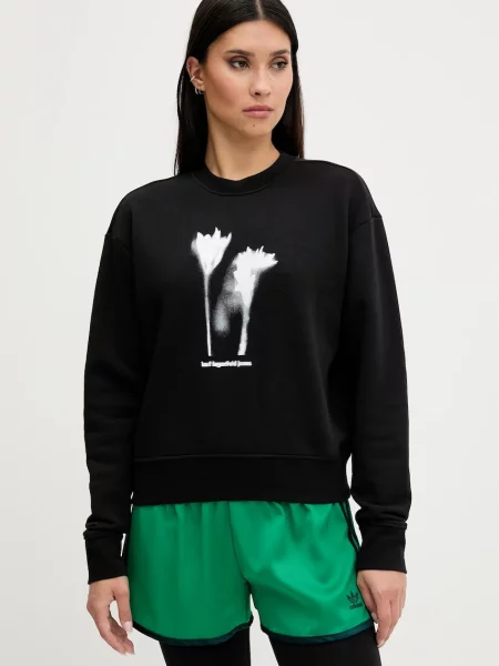 Суитчър Karl Lagerfeld Jeans с принт черно