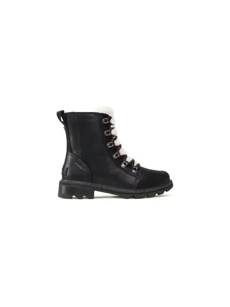 Pantofi Sorel din dantelă alb