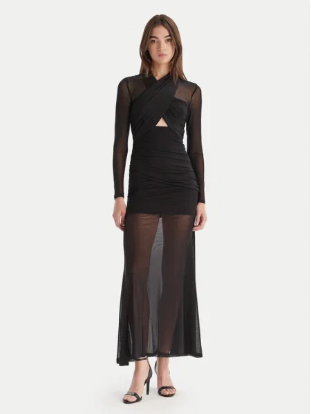 Bardot Rochie de seară Veria negru