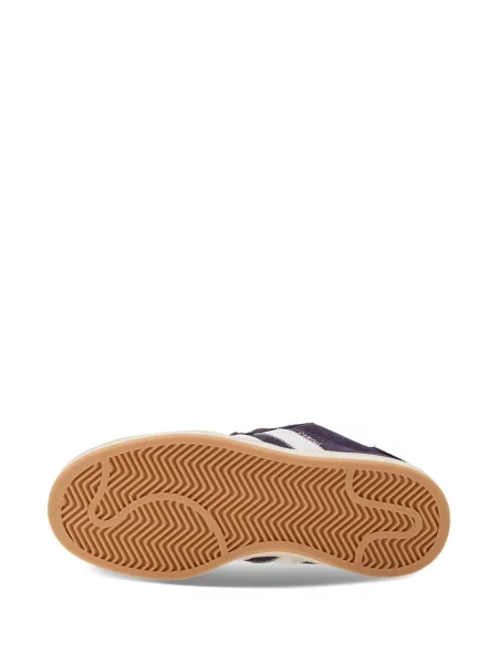 Sneakerși Adidas Campus din piele de căprioară cu dungi violet