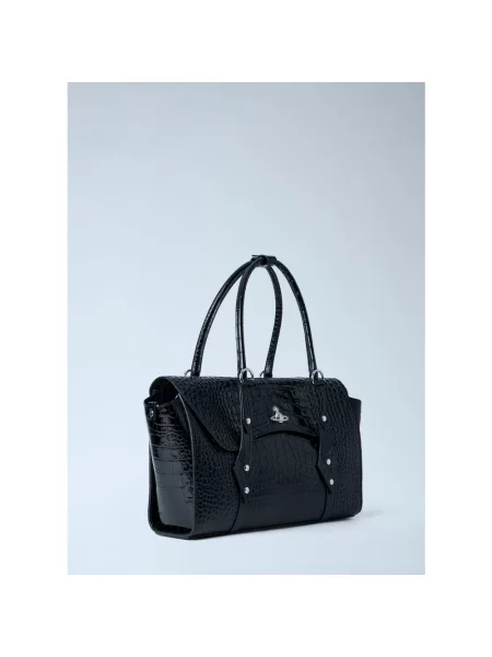 Torebka Vivienne Westwood skórzana czarna