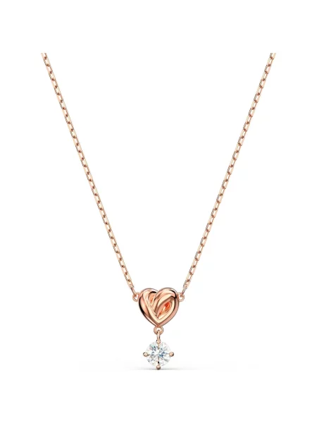 Naszyjnik Swarovski żółty
