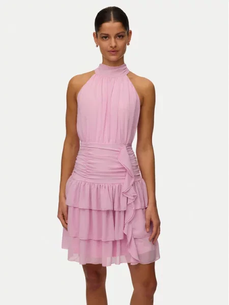 Vero Moda Rochie cocktail Serena roz