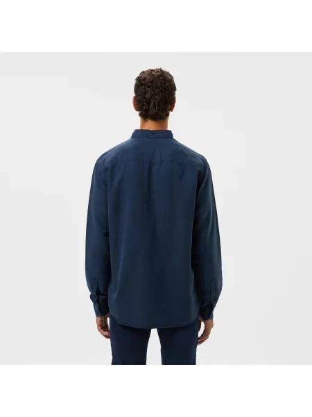 Lacoste Koszula Button-Down Slim Fit granatowa