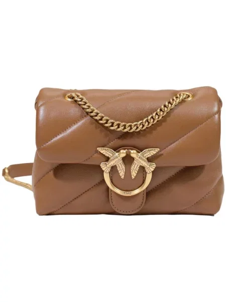 Crossbody kabelka Pinko hnedá