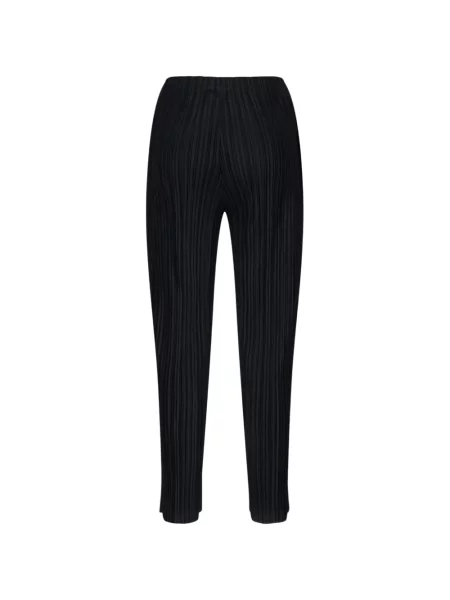 Pantaloni Pleats Please Issey Miyake plisate negru