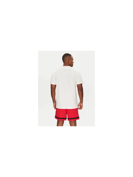 Adidas Póló Lens Elevated Pocket Graphic Loose Fit fehér