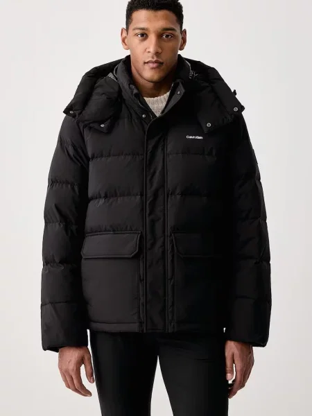 Calvin Klein geacă cu puf pentru bărbați negru