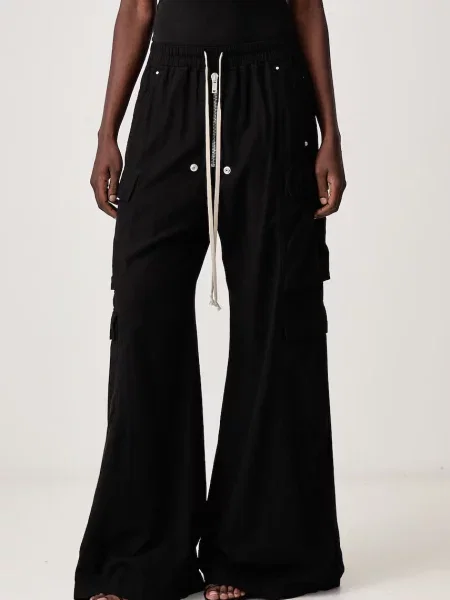 Rick Owens DRKSHDW Double Cargo Jumbo Belas pantaloni cargo din pentru femei