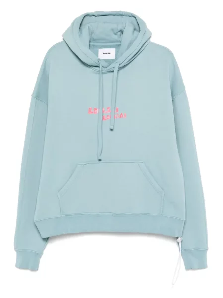 Mikina s kapucí Bonsai modrá