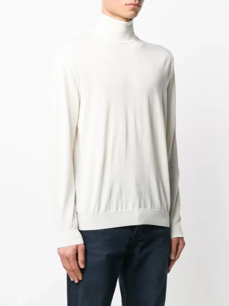 Пуловер Drumohr бяло