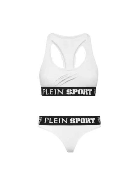 Majtki Plein Sport z logo białe