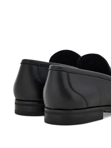 Pantofi loafer Ferragamo cu cataramă negru