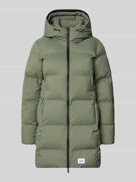 Płaszcz w kroju regular fit w efekcie pikowania z naszywką z logo model TANARE' Khujo