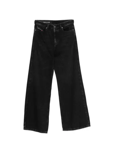 Blugi cu picior larg Diesel D-Sire negru