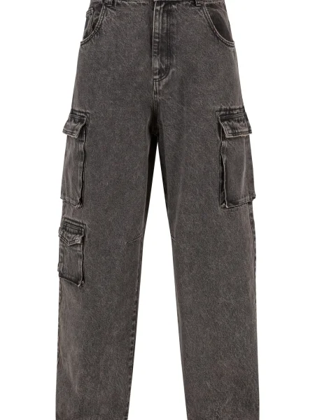 Karl Kani Pantaloni cu denim gri