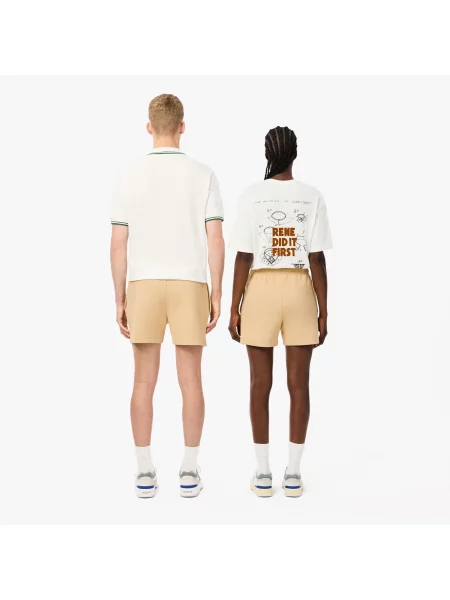 Lacoste Szorty beżowy