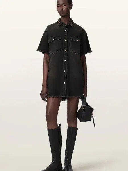 Джинсовое платье Allsaints