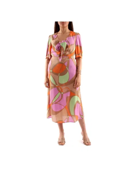 Pantaloni Emme Marella roz