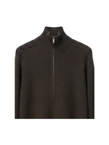 Kardigan Emporio Armani brązowy