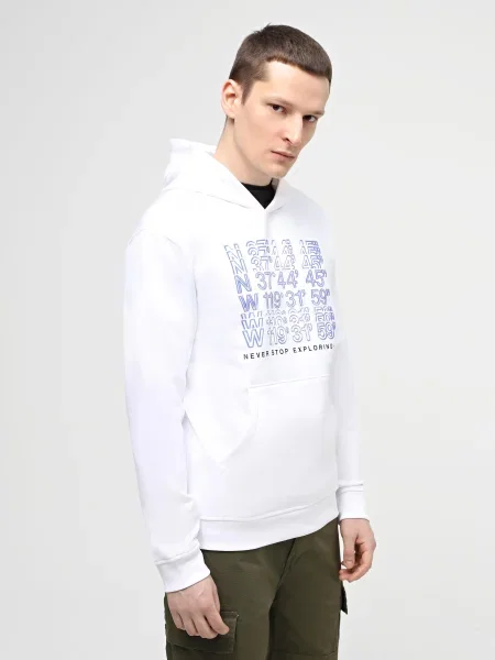 Худи The North Face белое