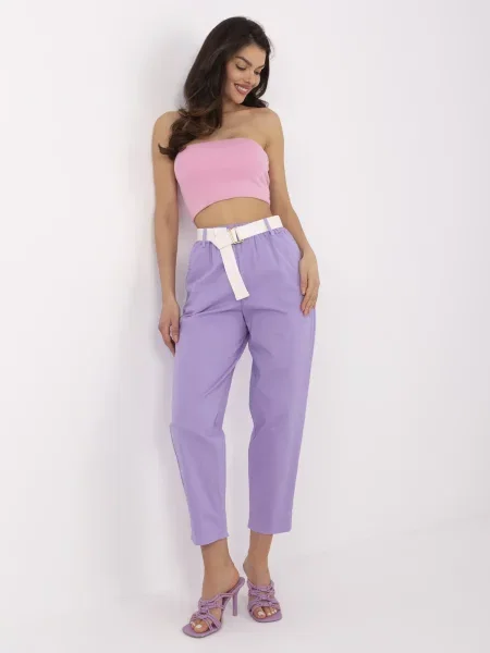 Pantaloni Italy Moda violet