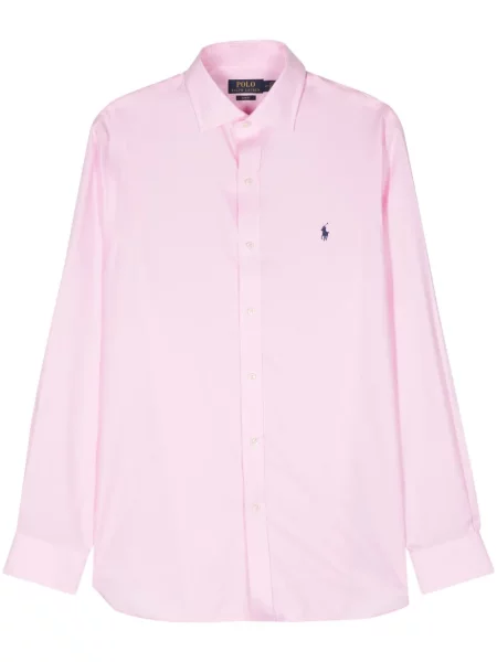 Αρκουδάκι polo Polo Ralph Lauren υφαίνω διαγωνίως με σχέδιο μπλε