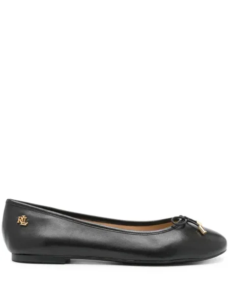 Balerini Lauren Ralph Lauren din piele negru