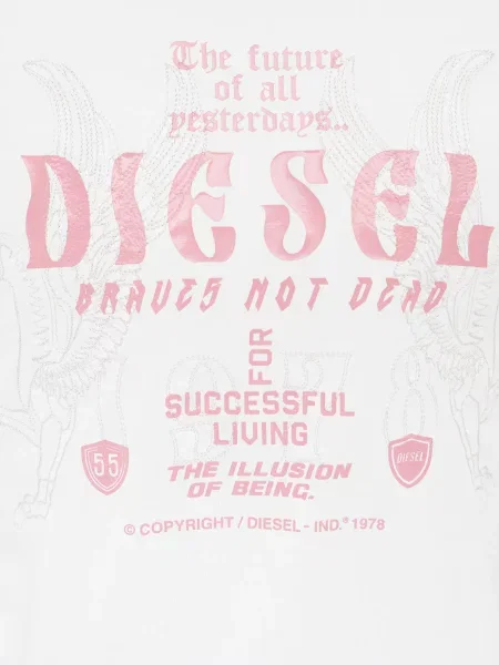 Футболка Diesel біла