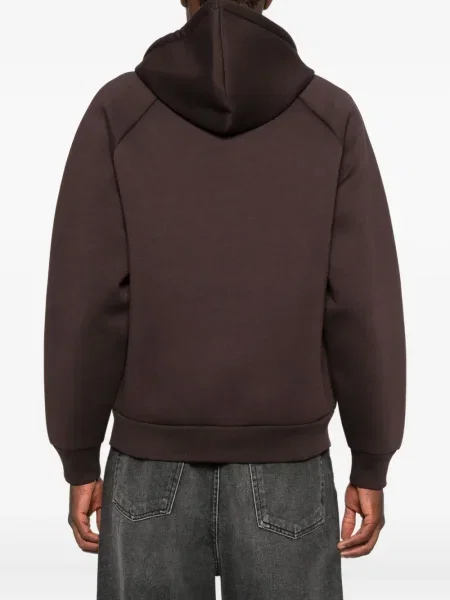 Geacă Carhartt Wip cu glugă maro