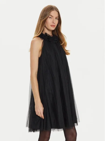 TWINSET Rochie cocktail negru