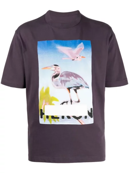 Tricou Heron Preston violet