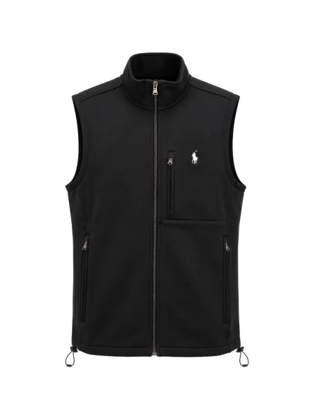 Haftowana kamizelka Polo Ralph Lauren czarna