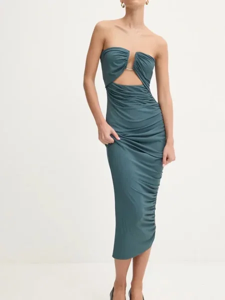 Aniye By rochie midi mulata turcoaz