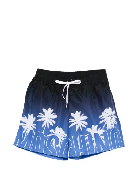 Slip de baie Moschino cu imagine albastru