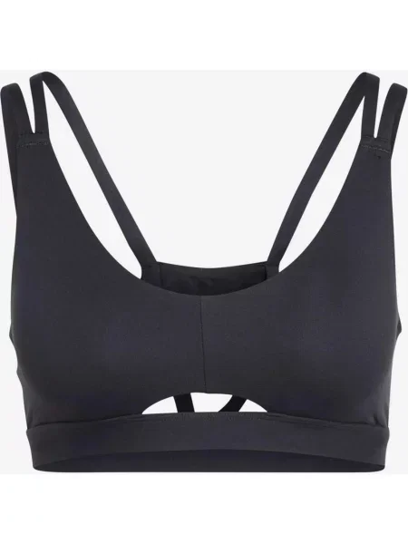 Biustonosz adidas All Me Luxe LS czysta czerń XL-AB czarny
